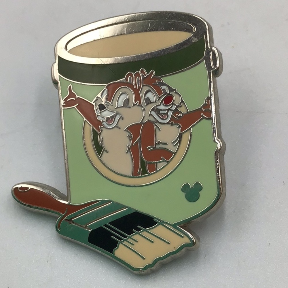 2012 Hidden Mickey Series - Paint Can Collection - Chip 'n Dale